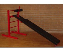 ABDOMINAL BENCH WITH LADDER HEAVY DUTY AB BENCH 6 FT